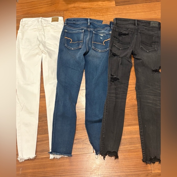American Eagle Outfitters Women's Skinny Jeggings Lot of 8 Pairs in Size 2 - Picture 7 of 10